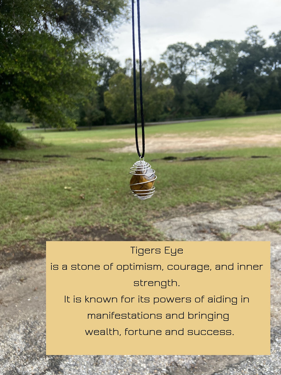 Thumbnail: Gold Caged Tumbled Crystal 