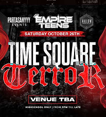 Time Square Terror Flyer