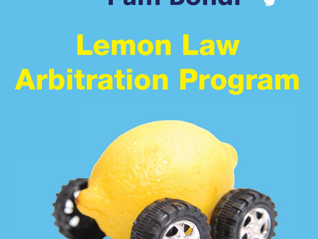 Pleased to be serving as a new member of Florida’s New Motor Vehicle Arbitration Board