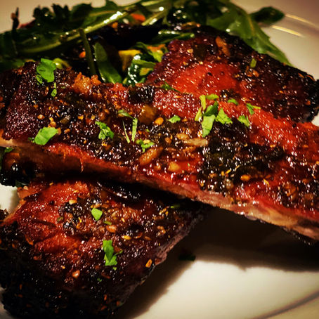 MOROCCNA GLAZED RIBS
