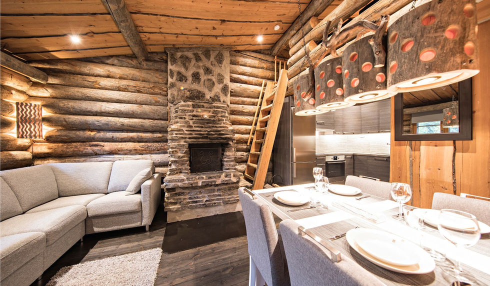 UnelmaKelo olohuone ja ruokailutila