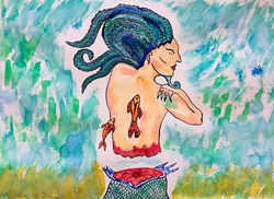 Sereiando em aquarela