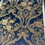 Thumbnail: Golden Blue 3D flower wallpaper design 