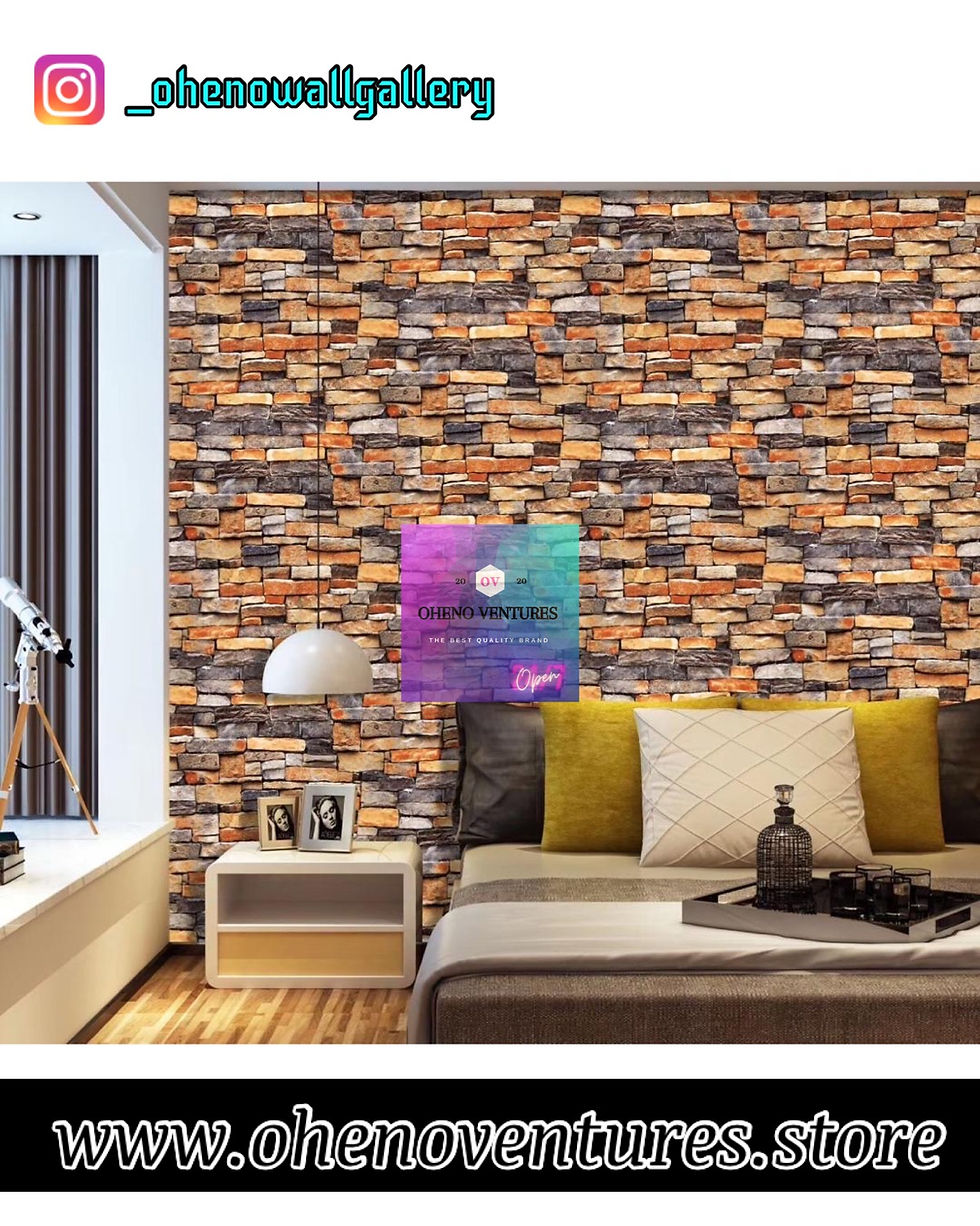 縮圖：Tiny bricks 3d wallpaper design 