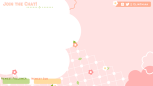Purple and Pink Clouds Gamer Girl Twitch Webcam Overlay.png