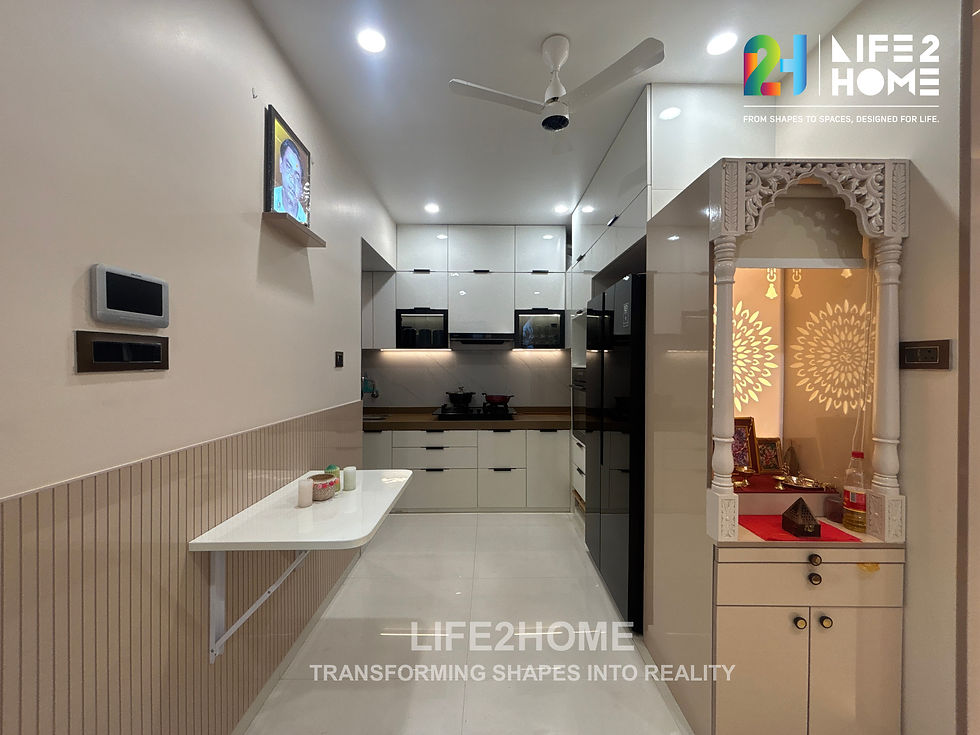 Interior Designers in Pune Share Kitchen Lighting Ideas