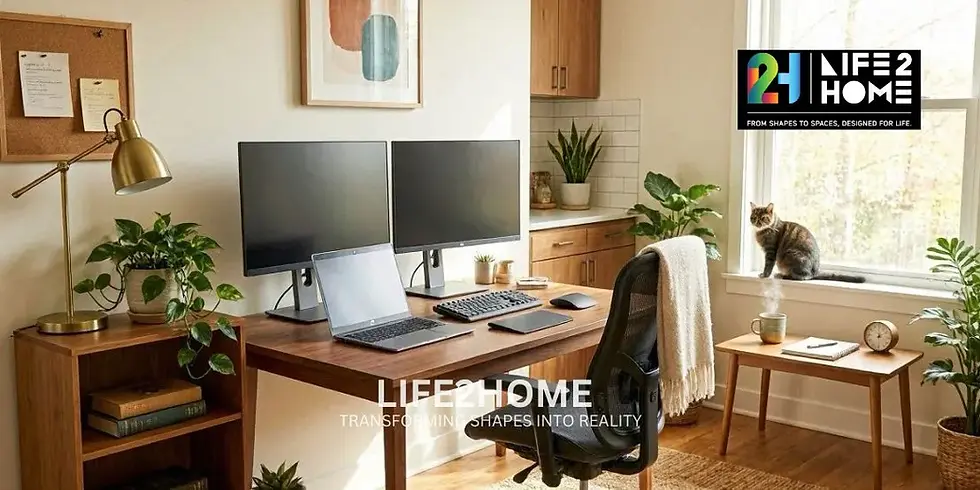 Setting Up a Functional WFH Nook: Ergonomic Tips from Interior Designers in Pune