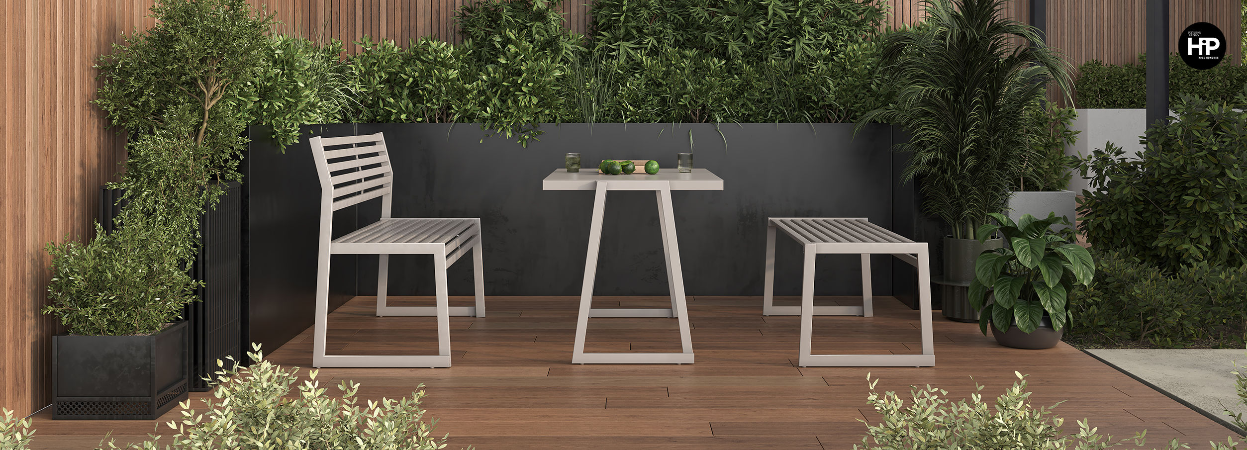 Cortina.026 Outdoor Bench