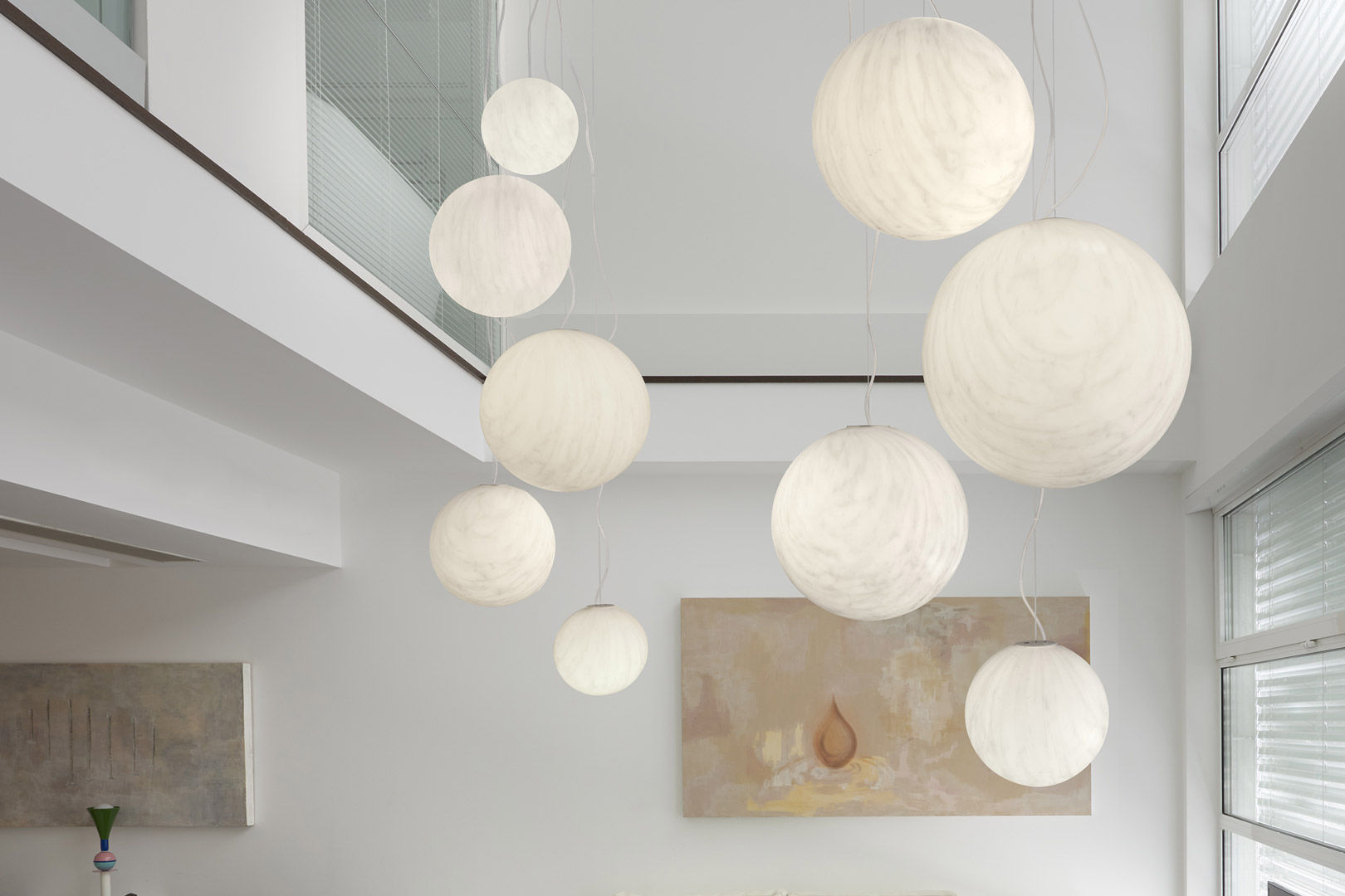 Mineral Hanging Lamp