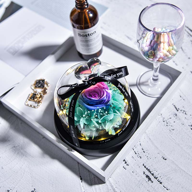 Thumbnail: Forever Preserved Rose In Glass Dome