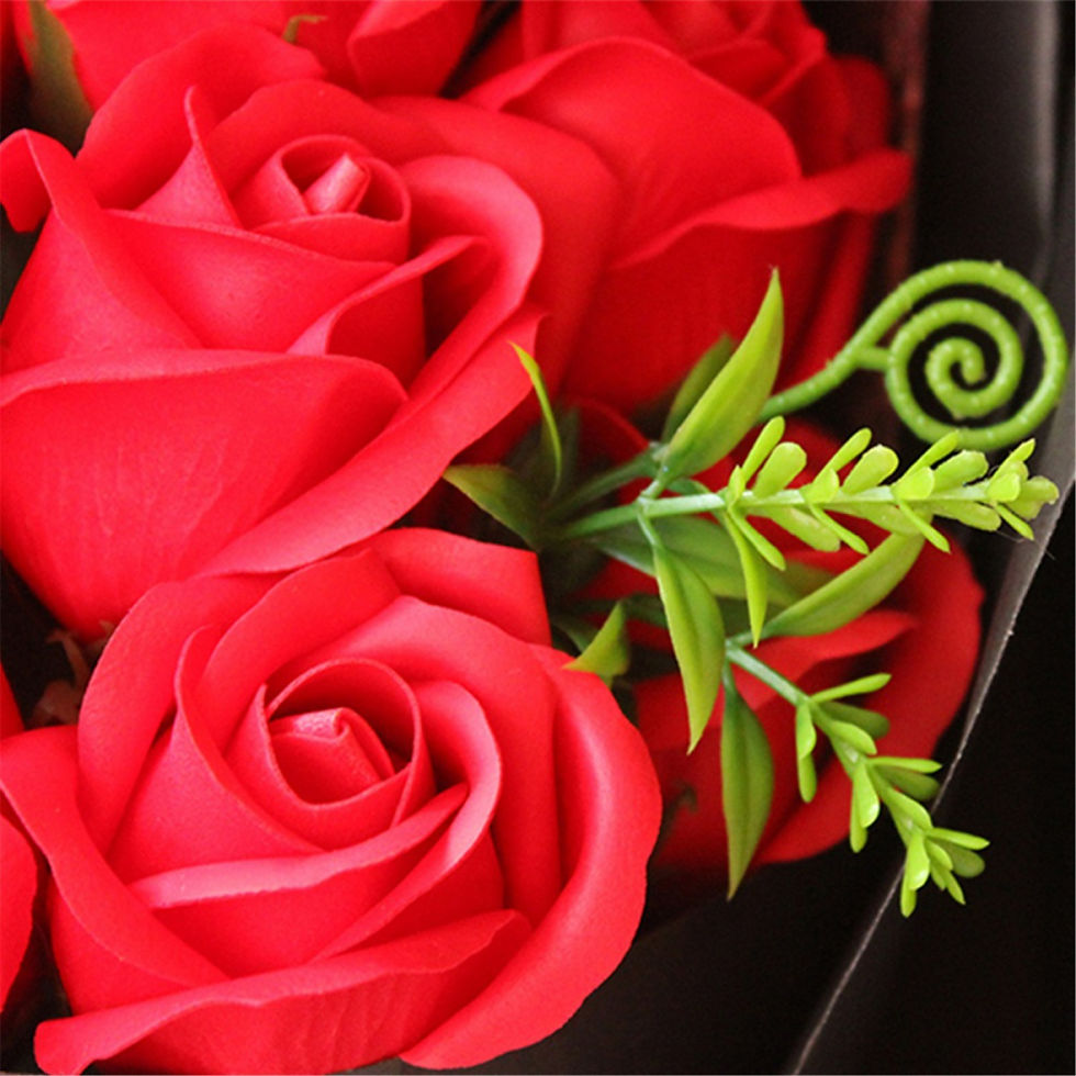 Thumbnail: Soap Flower Bouquet with Gift Box