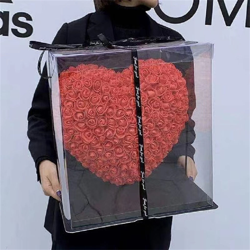 Thumbnail: 18cm Rose Flowal Heart