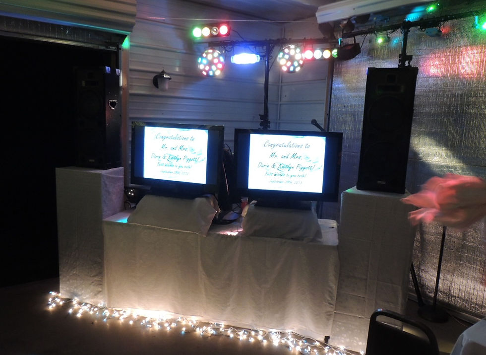 Iberia DJ Service, Piggott Wedding