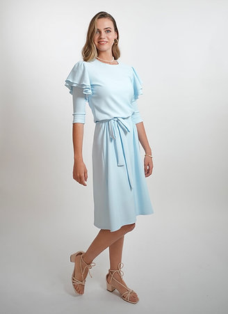 שמלת קייט תכלת