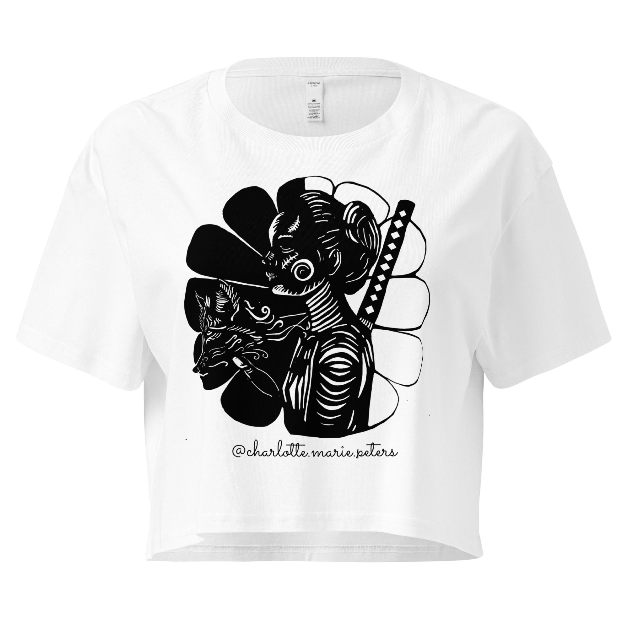 Wolf Mask - Crop Top