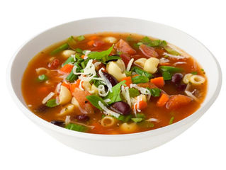 On Amy's Table: Ellie Krieger's Minestrone Soup from Small Changes, Big Results