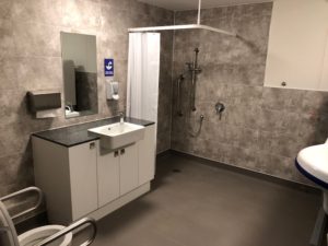 Modern shower room
