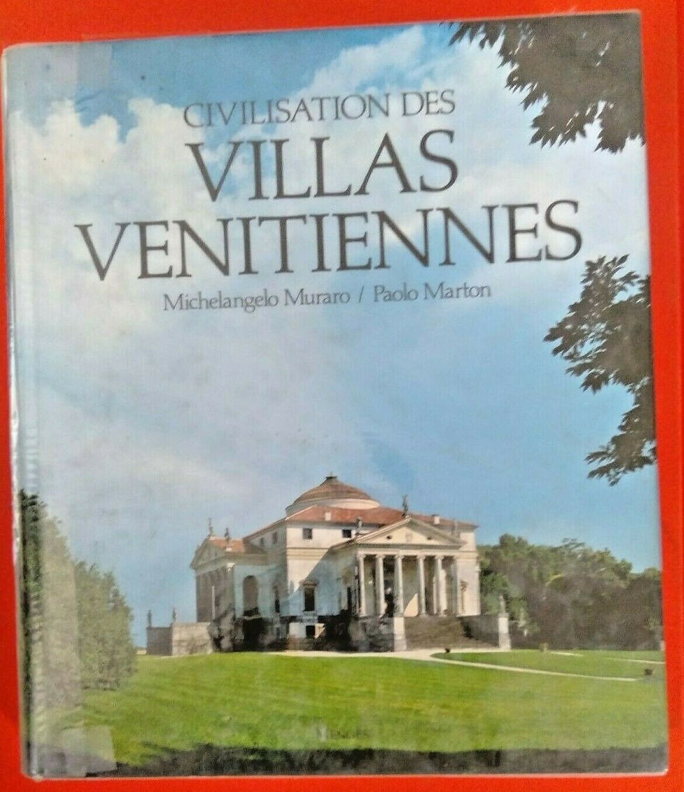 Michelangelo Muraro Paolo Marton Civilisation des Villas Venitiennes
