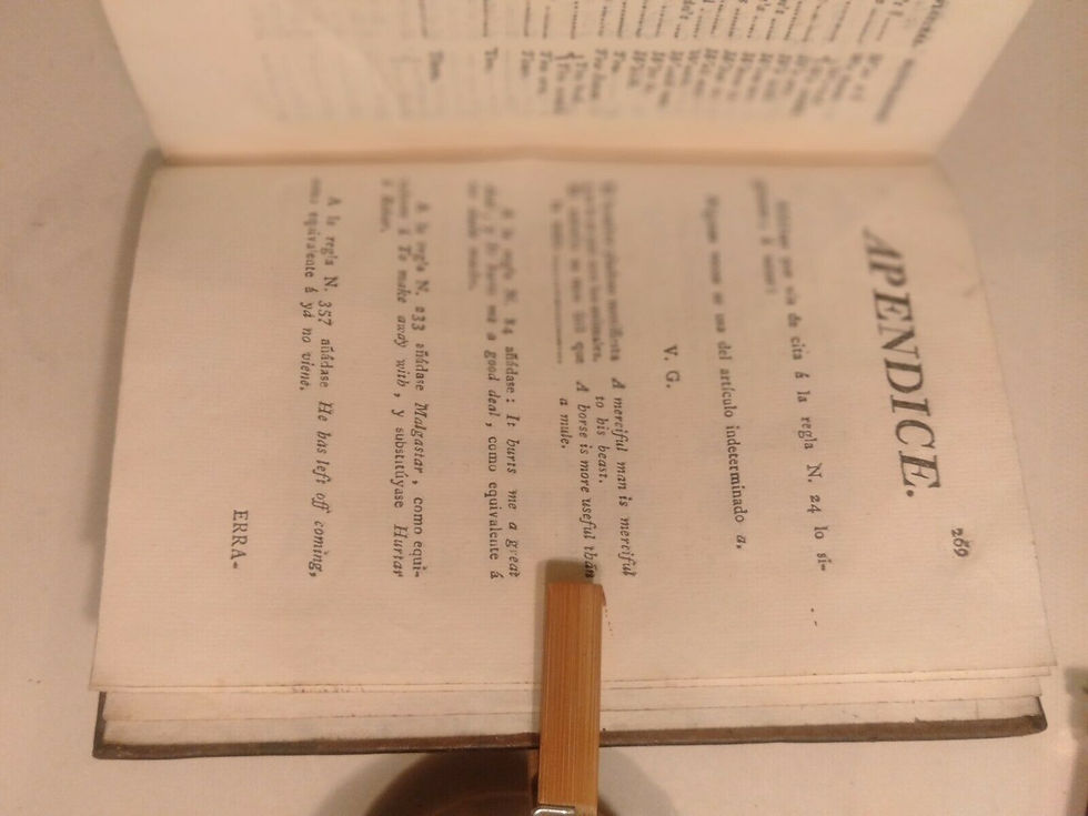 Miniature : SHIPTON J. D. GRAMATICA para ensenar la lengua inglesa CADIZ 1810 - Fernando VII