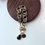 Thumbnail: Gold and Black Chainwork Bracelet