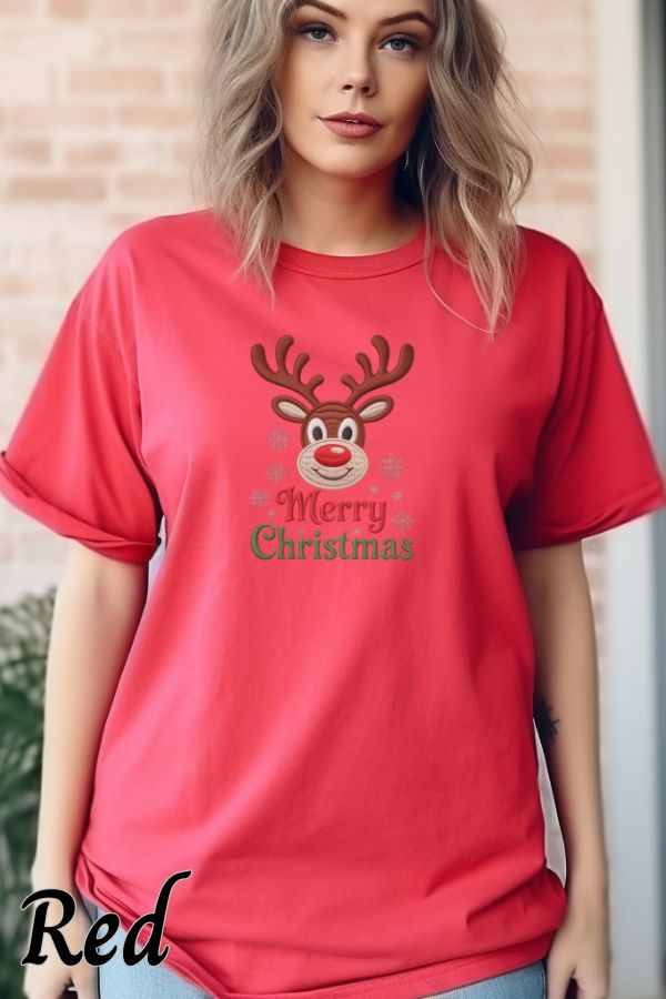 Thumbnail: Reindeer Merry Christmas T-Shirt