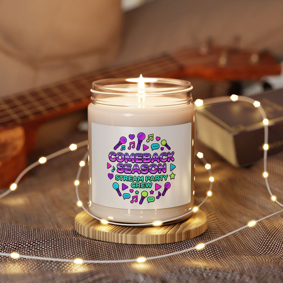 Thumbnail: Comeback Season Candle | K-pop Comeback, Stream Party Soy Candle