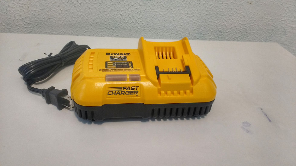DEWALT CARREGADOR FAST CHARGER FLEXVOLT 20V E 60V MOD.: DCB118 127V
