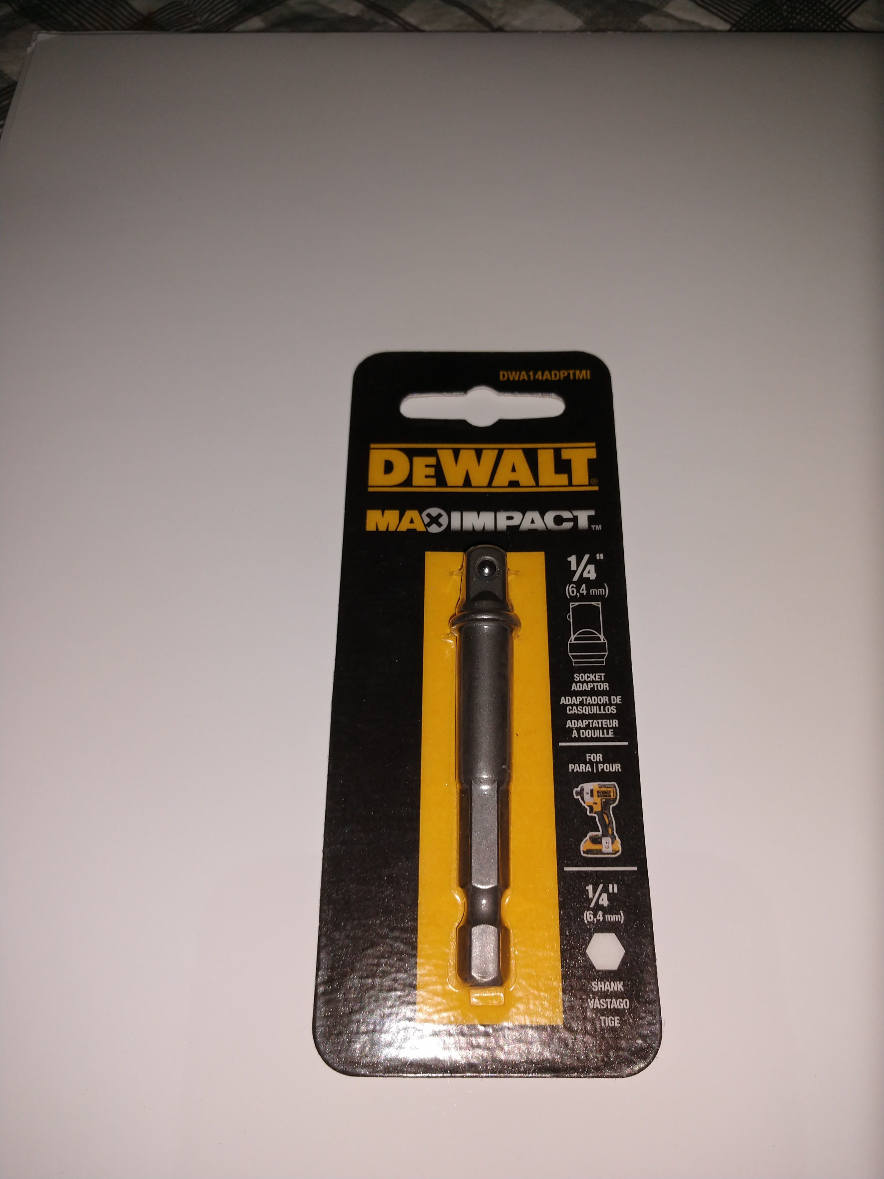 Adaptador HEX X SOCKETE Dewalt DWA14ADPTMI