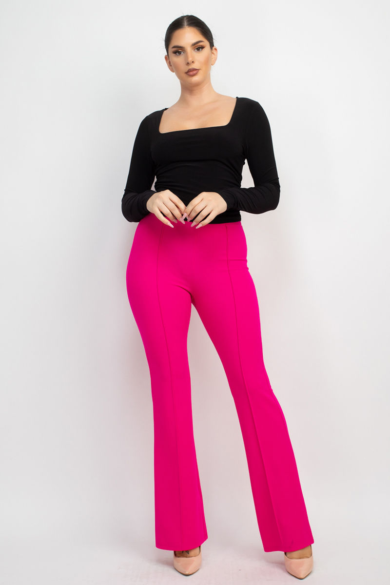 Thumbnail: Side Ruched Square Neck Top