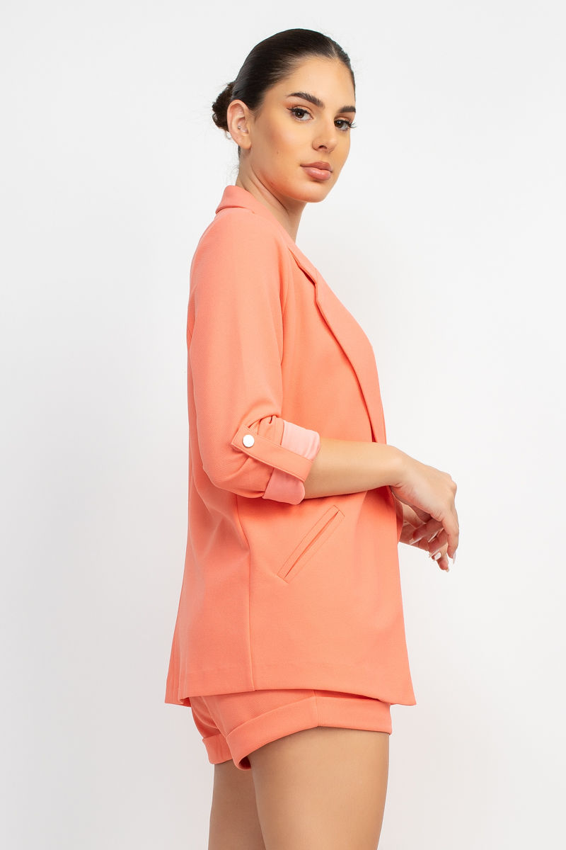 Thumbnail: Roll-up Quarter Sleeve Jacket