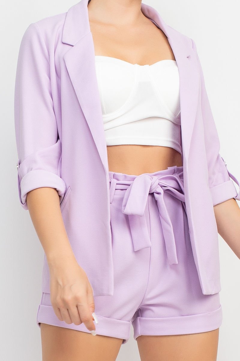 Thumbnail: Roll-up Quarter Sleeve Jacket