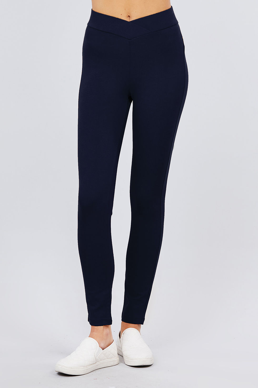 Thumbnail: Mid-rise Ponte Pants
