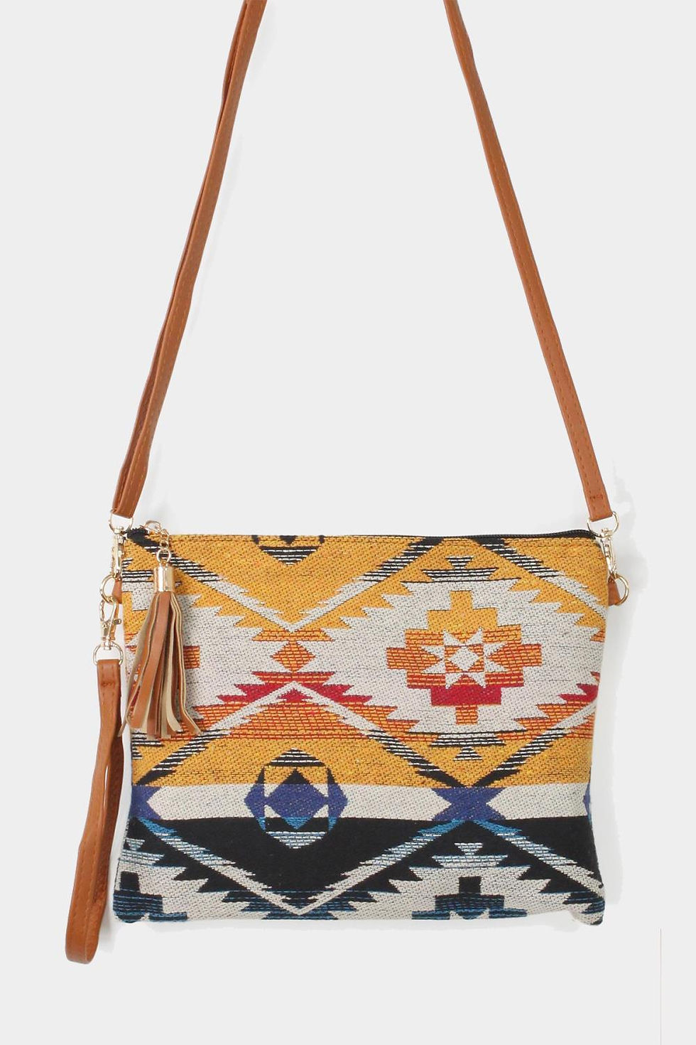 Thumbnail: Aztec Woven Crossbody/clutch Bag