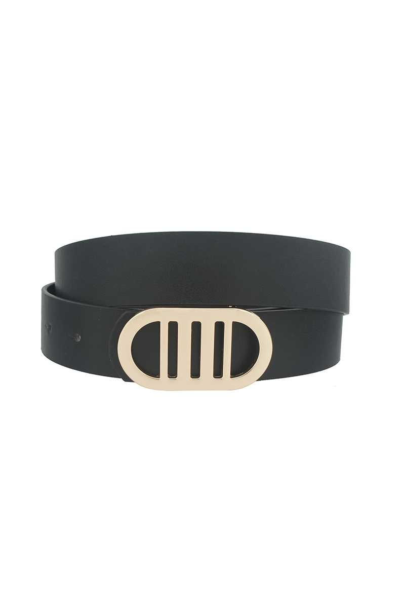 Thumbnail: Modern Gridded Oval Standard Belt