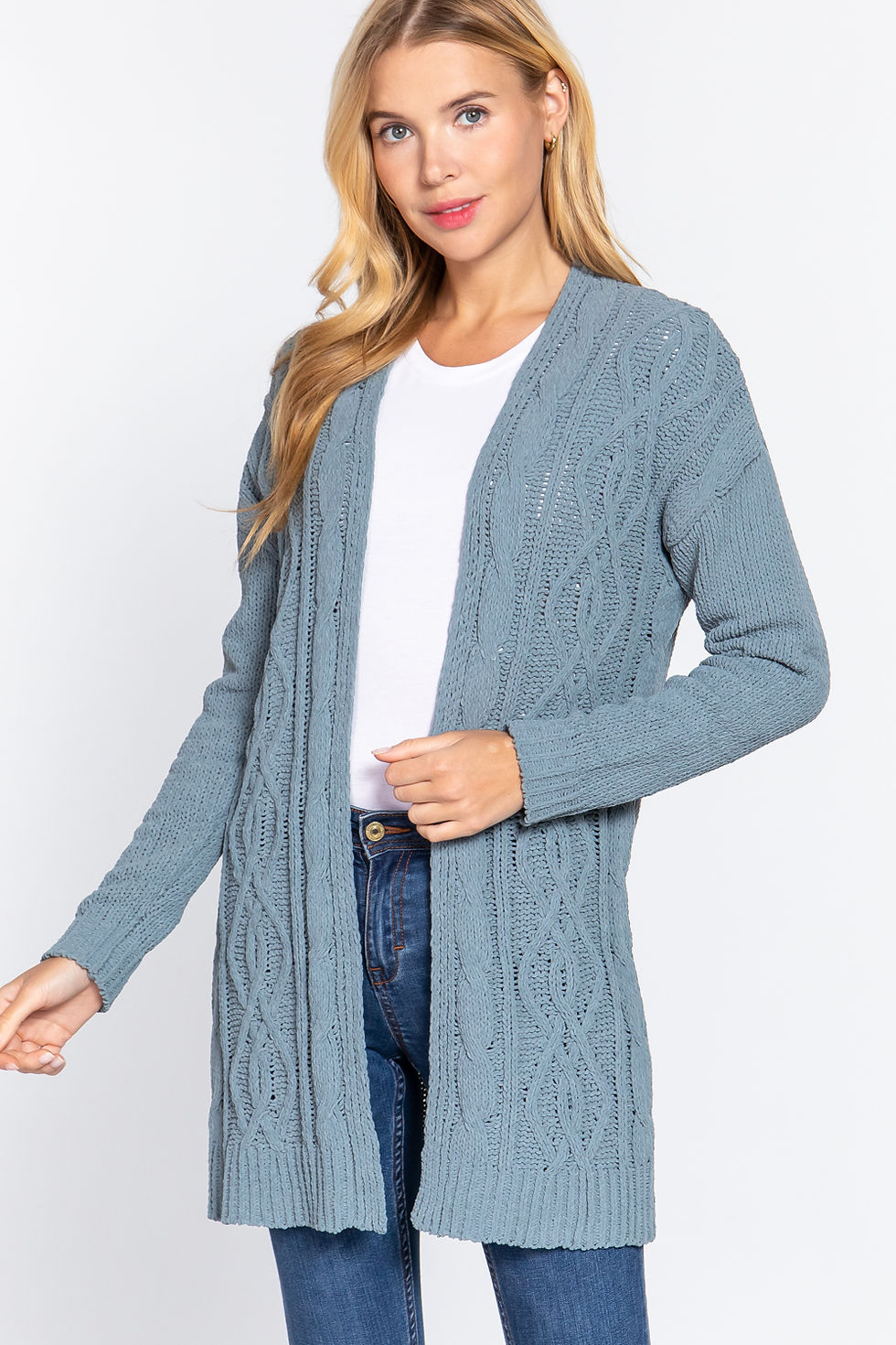 Thumbnail: Chenille Sweater Cardigan      