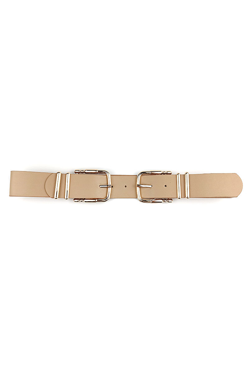 Thumbnail: Double Sided Metal Smooth Buckle Belt