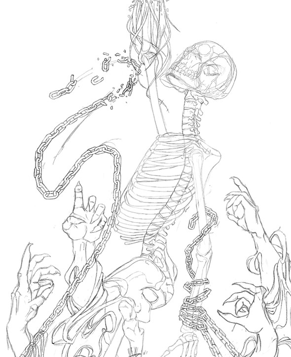 Reaching_2 Sketch 2(B&W).jpg