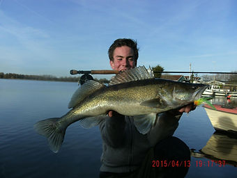 shorefishing in amsterdam for zander