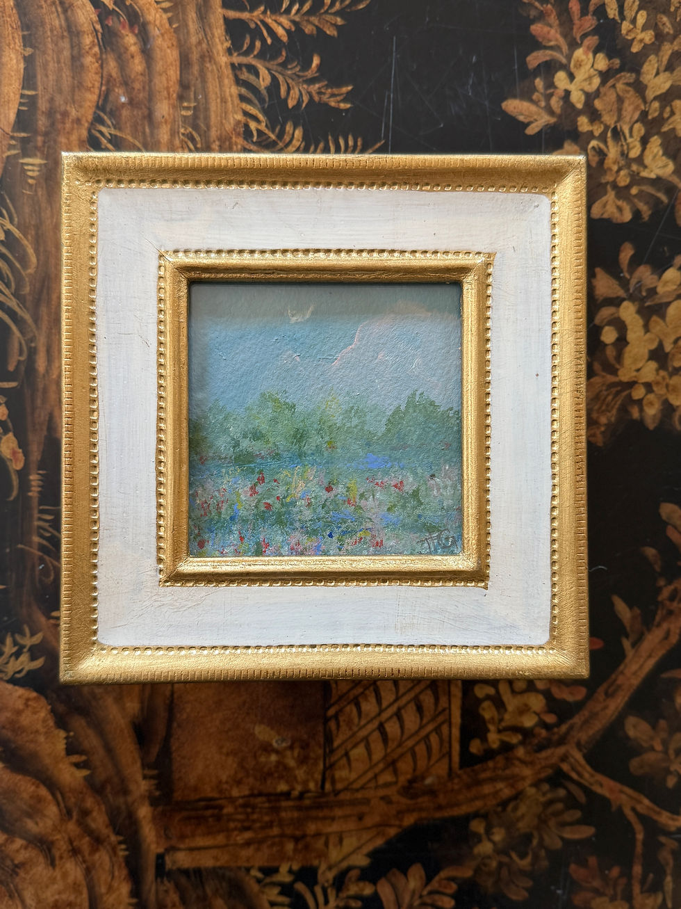 Flower Fields at Dusk