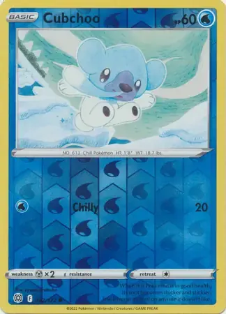 Thumbnail: Cubchoo - 042/172 - Common - Brilliant Stars