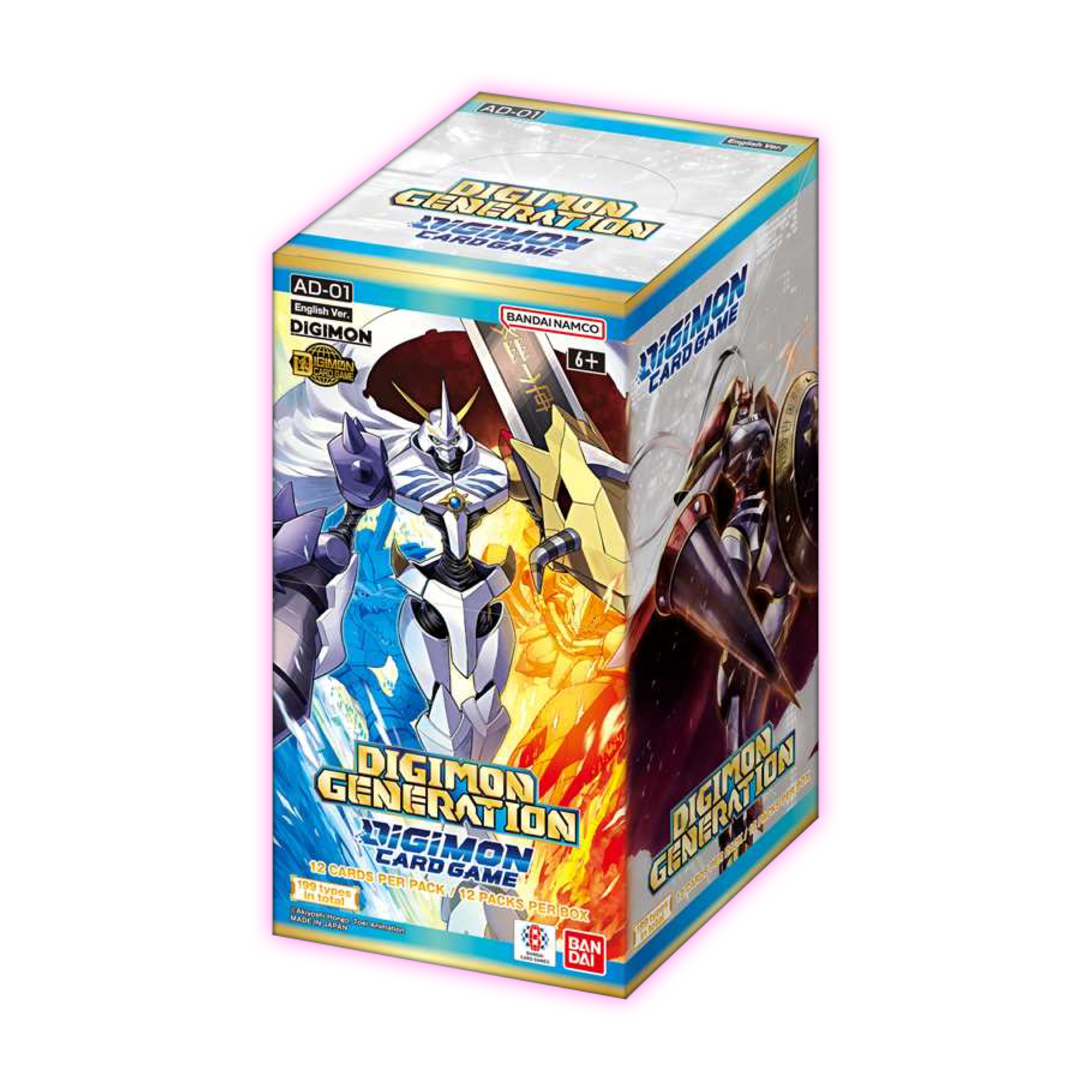 Digimon Card Game: Advanced Booster Display – Digimon Generation [AD-01] - Triple 3 Collectibles