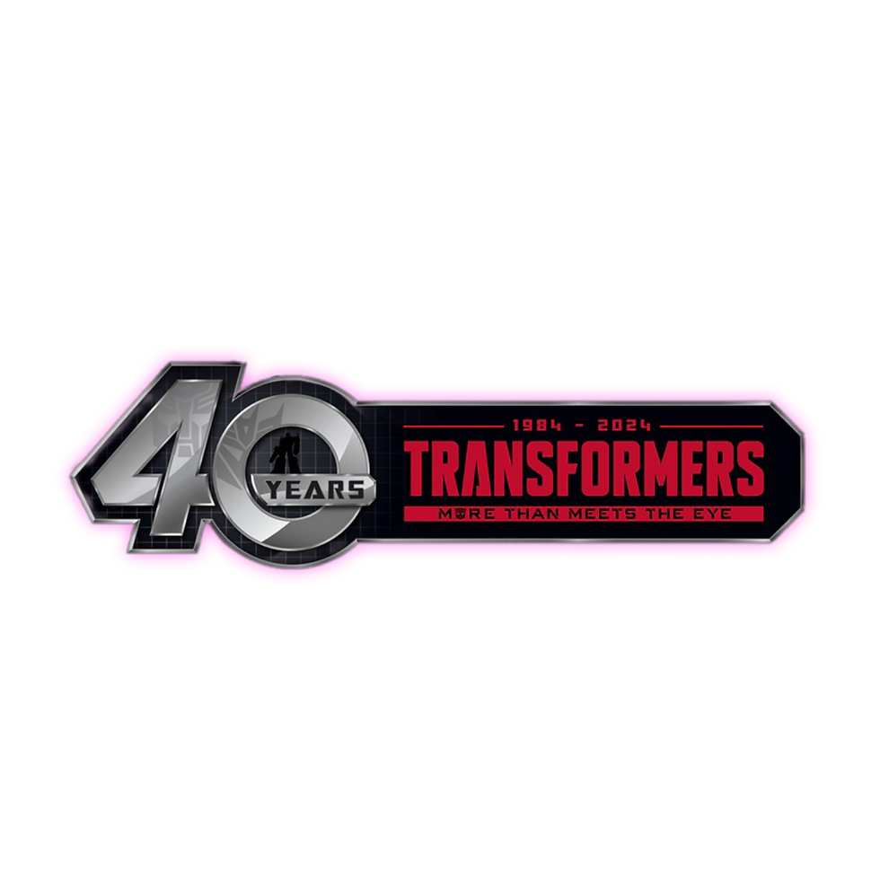 Thumbnail: TRANSFORMERS 40th Anniversary Logo PNG Transparent Background - Triple 3 Collectibles