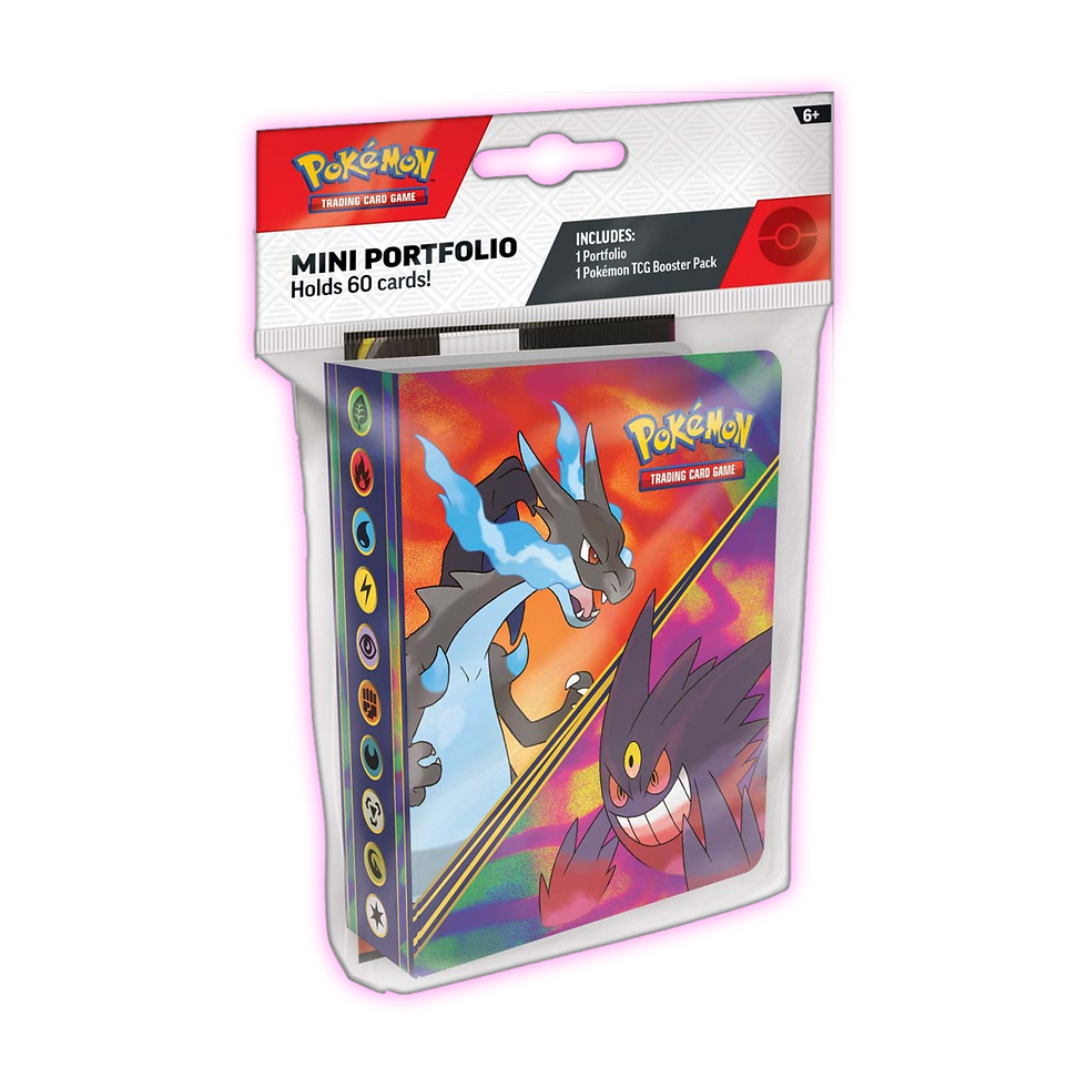 Mini Portfolio - POKÉMON TCG (Phantasmal Flames) - Triple 3 Collectibles