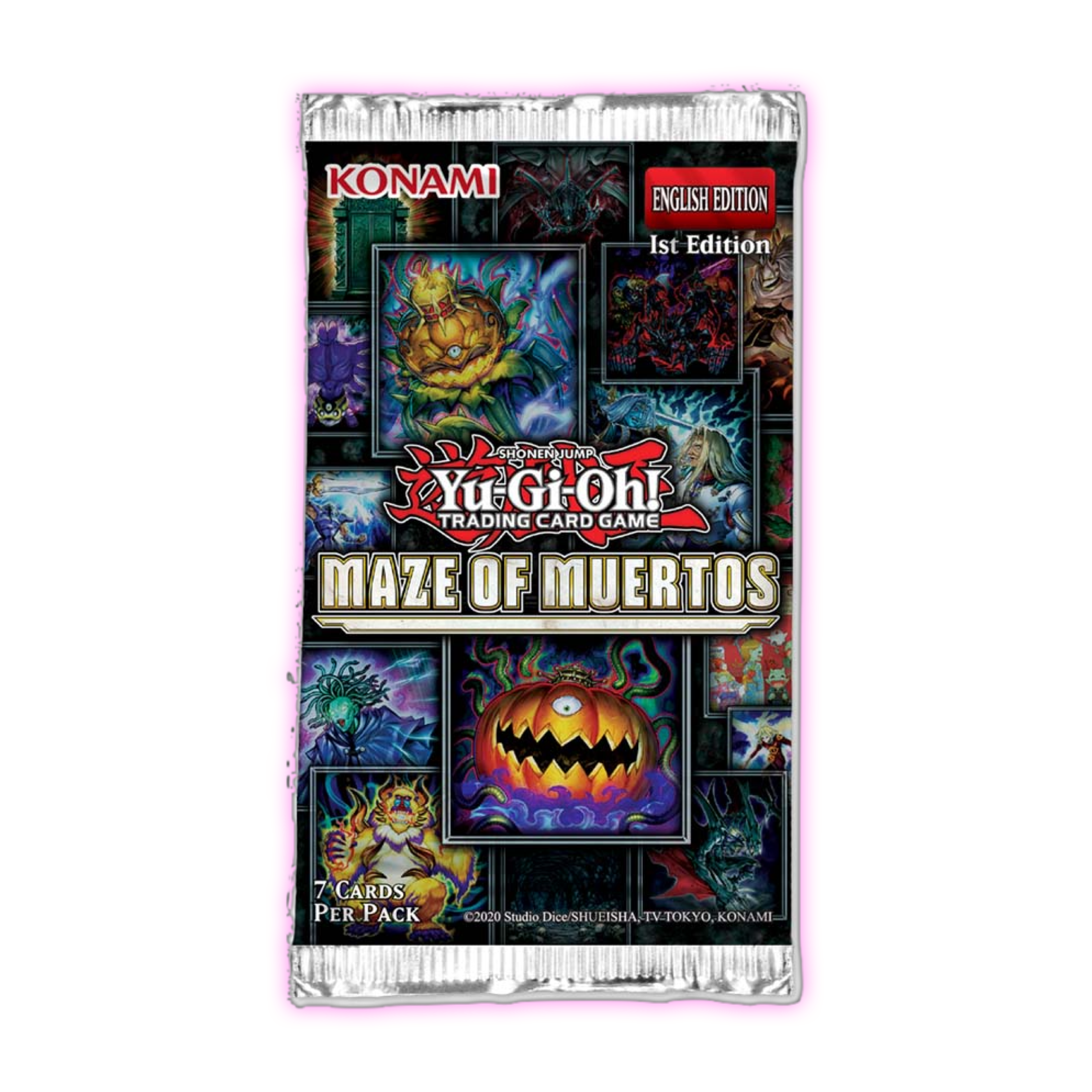 Single Yu-Gi-Oh! TCG Maze Of Muertos - 7 x Card Booster pack - Triple 3 Collectibles