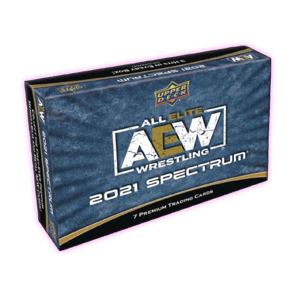 AEW – 2021 All Elite Wrestling Spectrum Cards Box - Triple 3 Collectibles