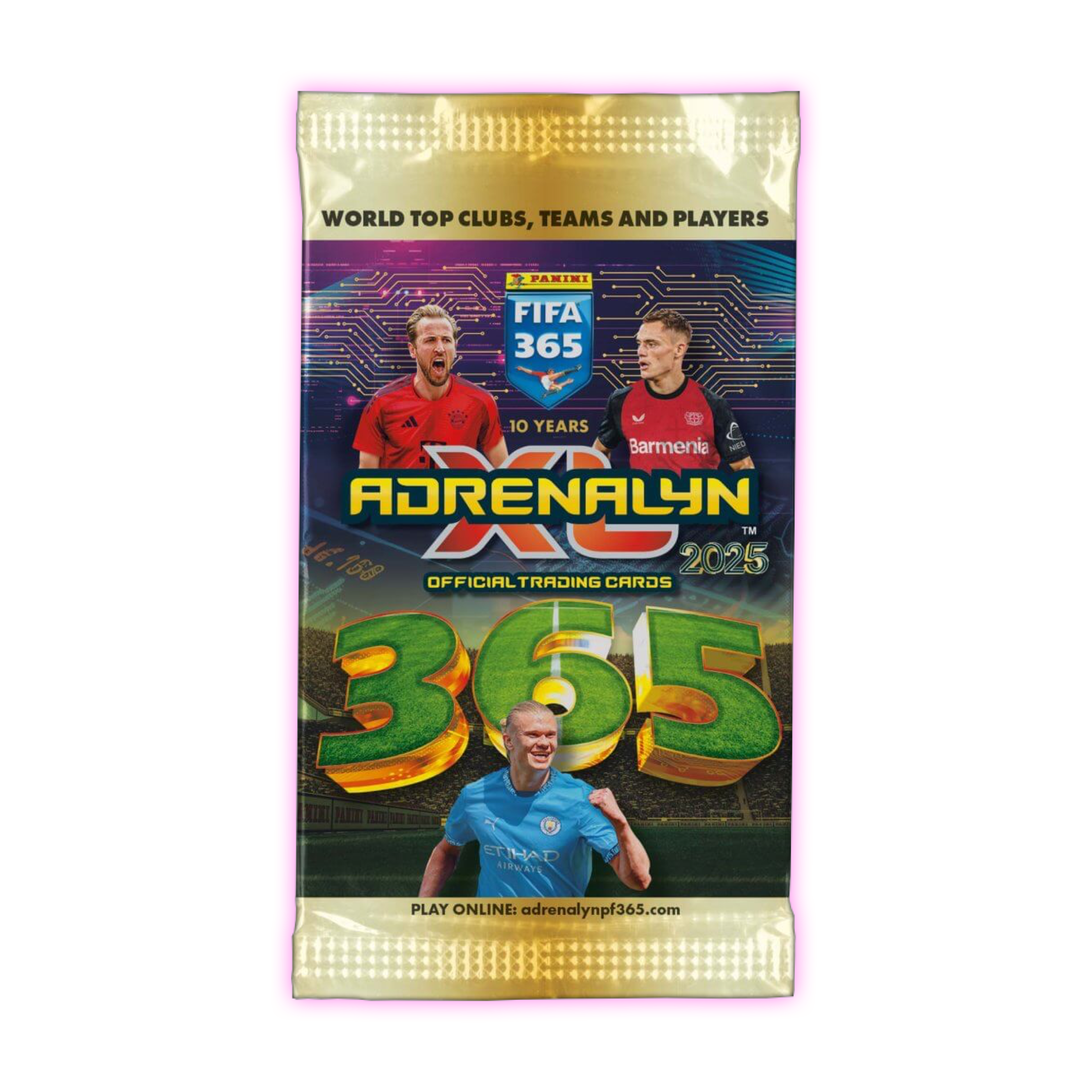 Single FIFA 365 Adrenalyn XL 2025 Soccer Cards Booster Pack - Triple 3 Collectibles