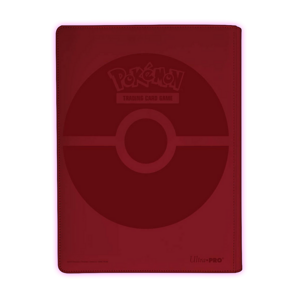 Thumbnail: ULTRA PRO Pokémon Portfolio - 9PKT- Zippered PRO Binder- Elite Series Charizard - Back View - Triple 3 Collectibles