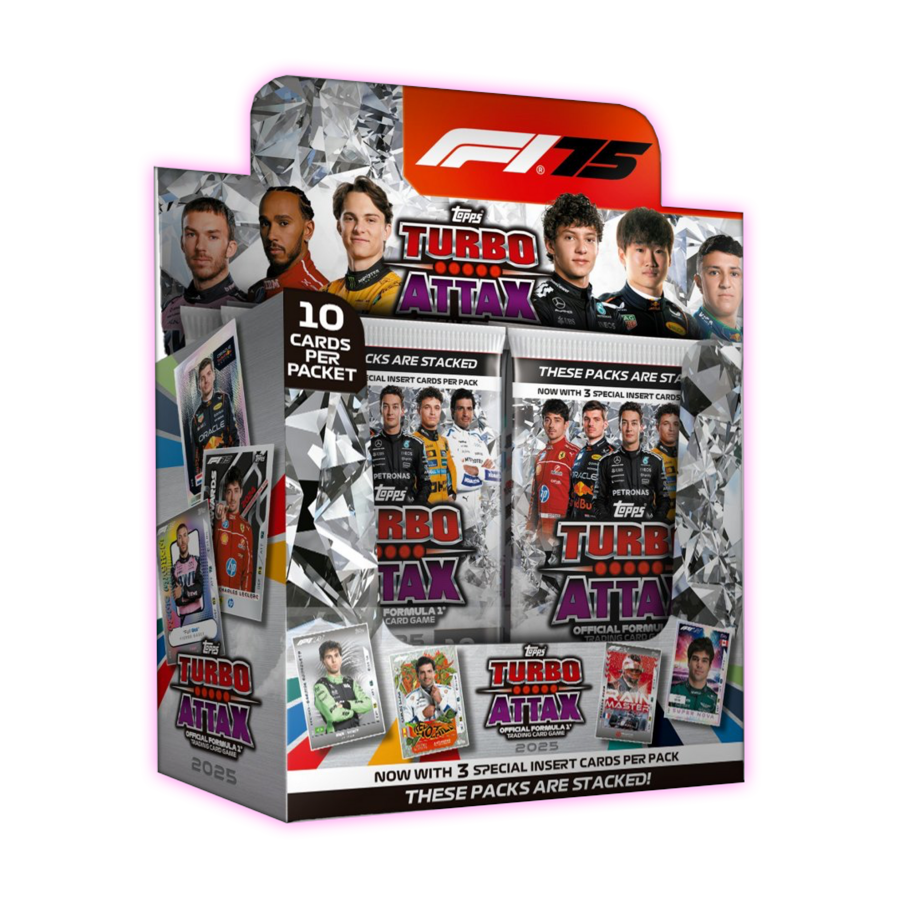 F1 Turbo Attax 2025 Booster Box - Formula 1 - Topps - Triple 3 Collectibles