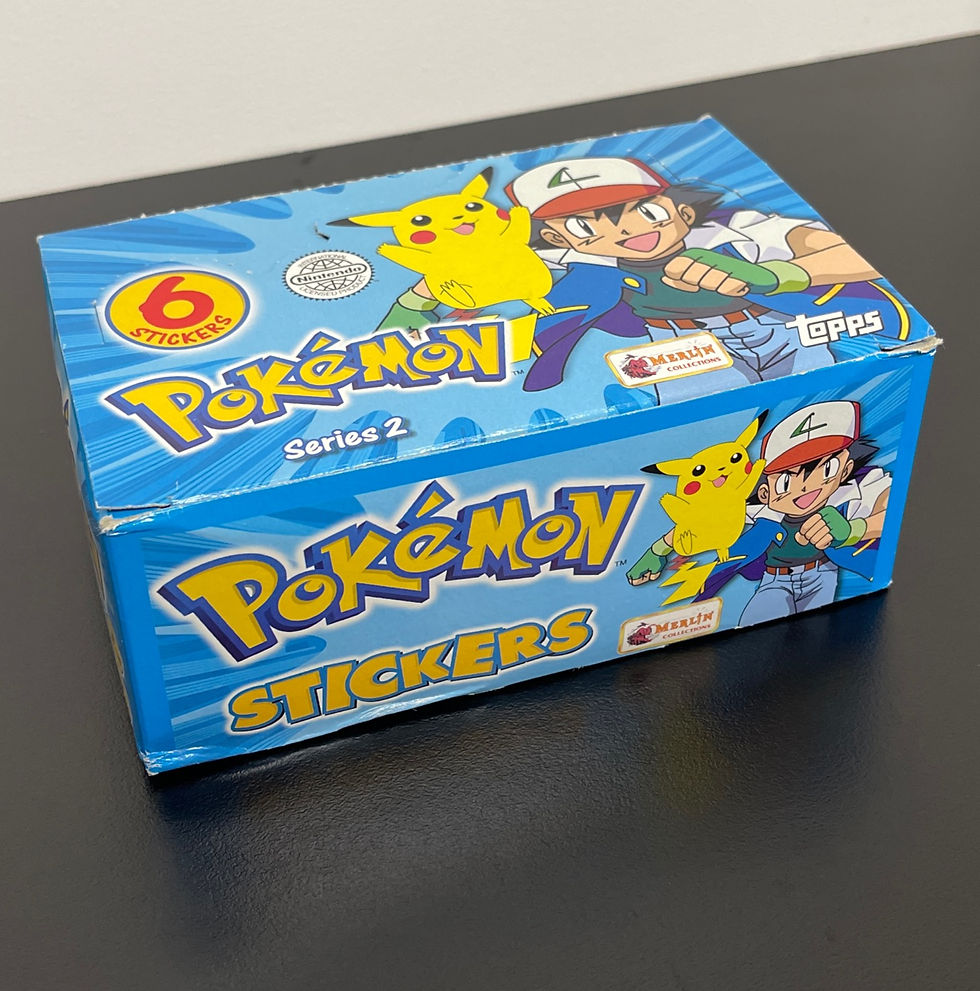 Thumbnail: Pokemon 2000 Merlin sticker pack. Topps series 2