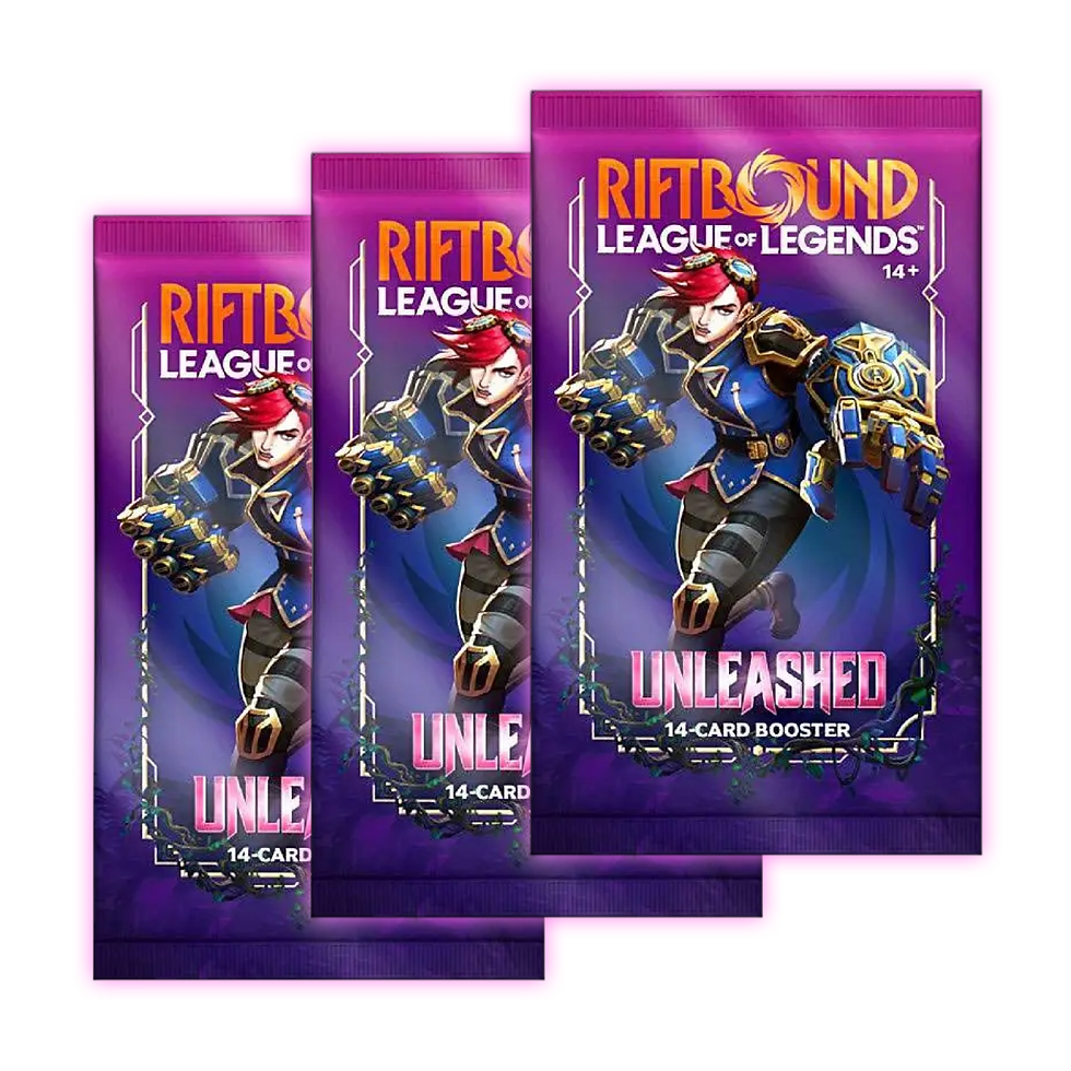 Thumbnail: Riftbound: League of Legends TCG – Unleashed 3x Booster Pack Bundle